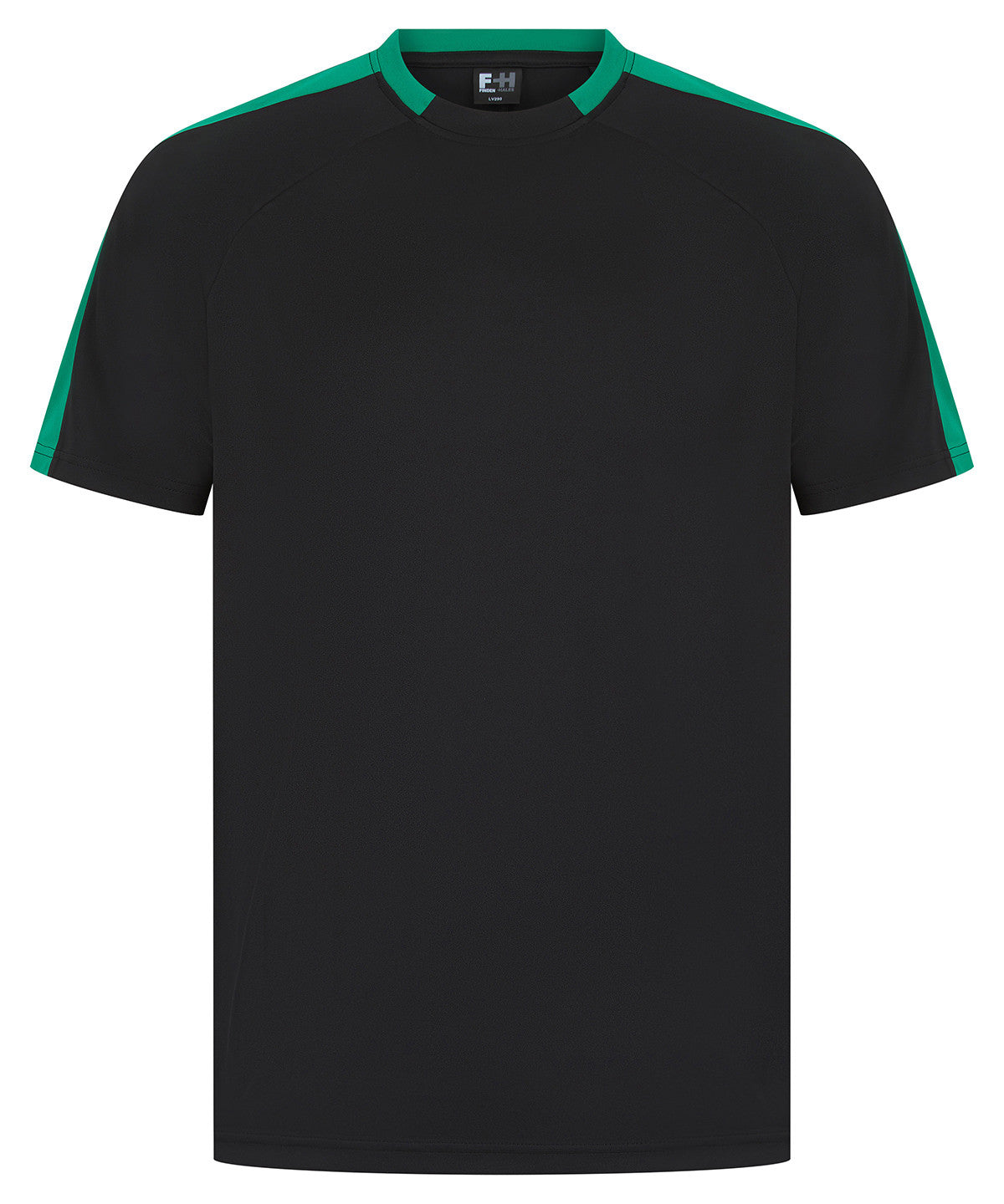 Team T-shirt | BLACK/EMERALD